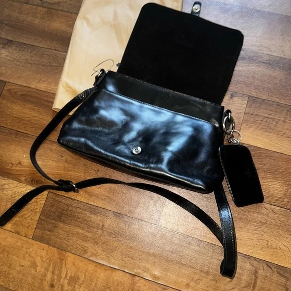 Patricia Nash Mili Leather Medium Crossbody w/ Coin Pouch & DustBag NWOT - Picture 8 of 9